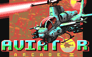 Aviator Arcade II (Homebrew) — Title screen